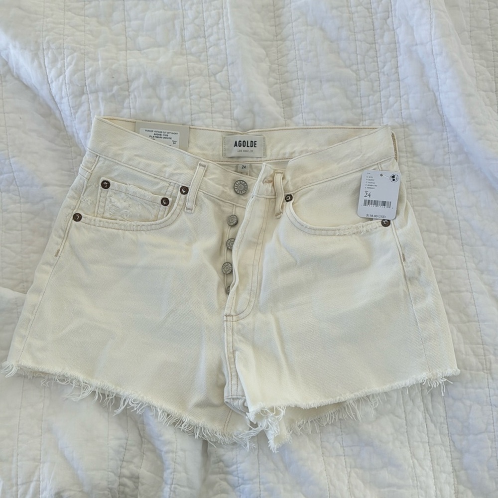 Agolde Parker Vintage Cut Off Shorts